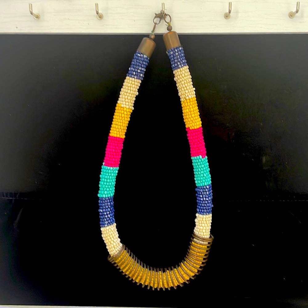 Multicolor beaded necklace!